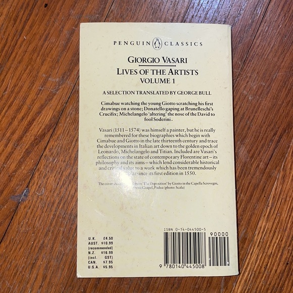 Giorgio Vasari The Lives of the Artists Volume 1 - Picture 3 of 4